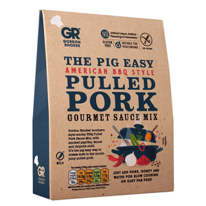 Gordon Rhodes Pig Easy American BBQ Style Pulled Pork Gourmet Sauce Mix 75g